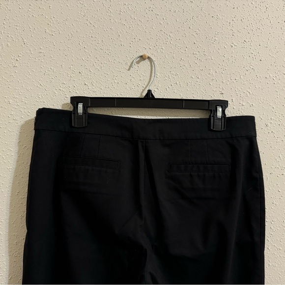 Tory Burch Callie Skinny Ankle Trouser Pants - Black - Size 8 - Picture 6 of 11